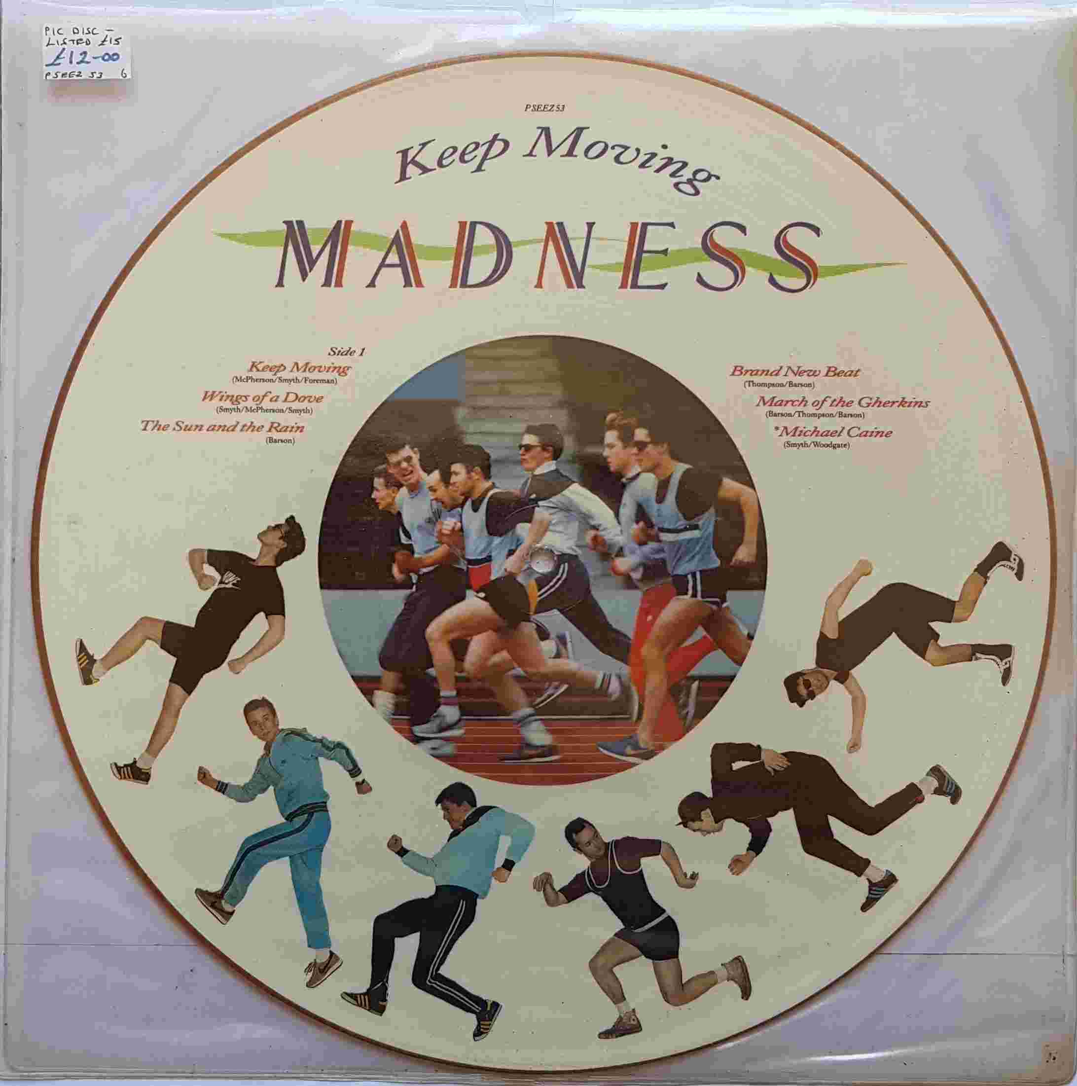 Picture of PSEEZ 53 Keep moving - Picture disc by artist Madness 
